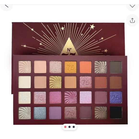 Farmasi Radiant Eyeshadow Palette - Pink Orange Gold Silver